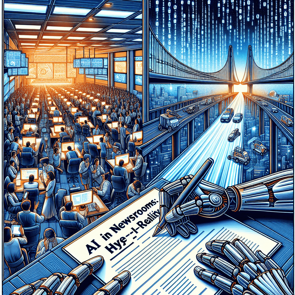 Banner for AI in Newsrooms: Bridging the Hype-Reality Divide