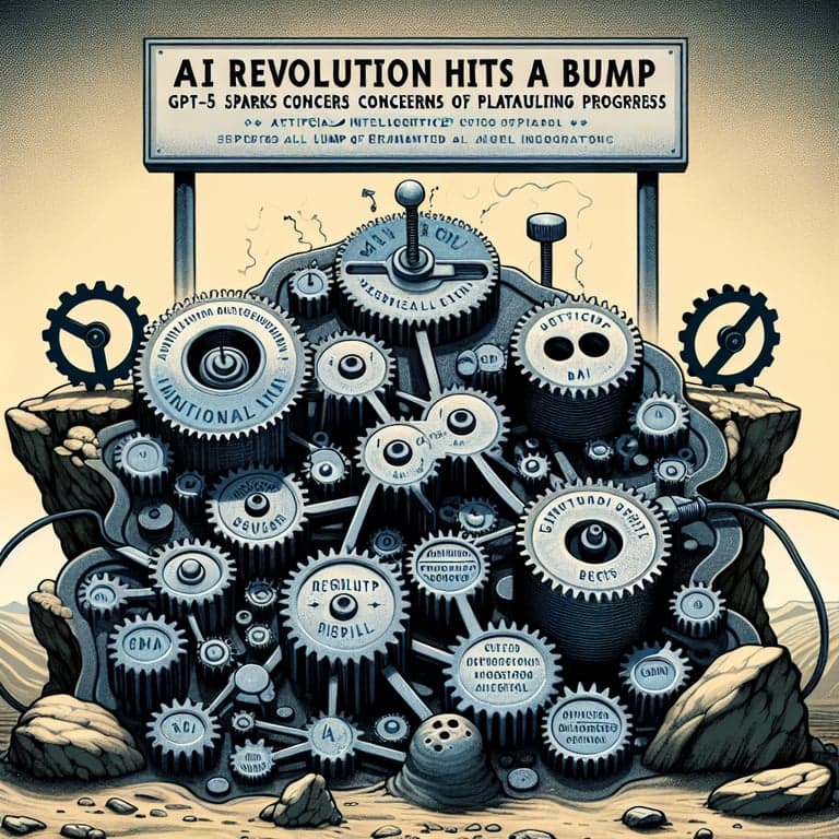 AI Revolution Hits a Bump: GPT-5 Sparks Concerns of Plateauing Progress