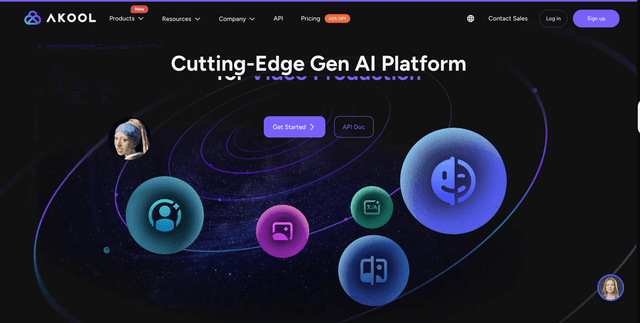 Thumbnail image for Akool AI