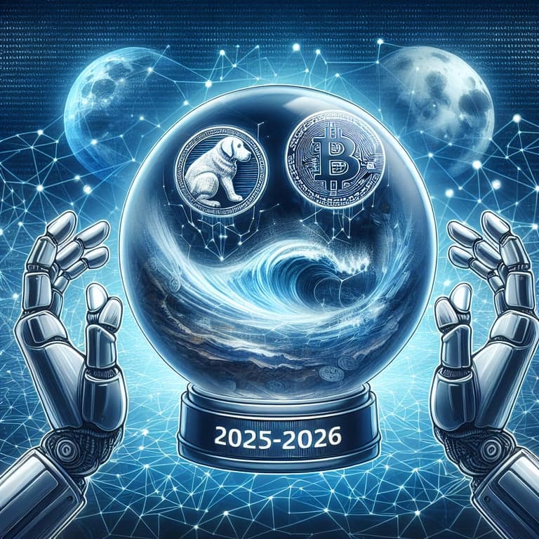 Banner for Perplexity AI's Crystal Ball: Predictions for DOGE & XRP in 2025-2026