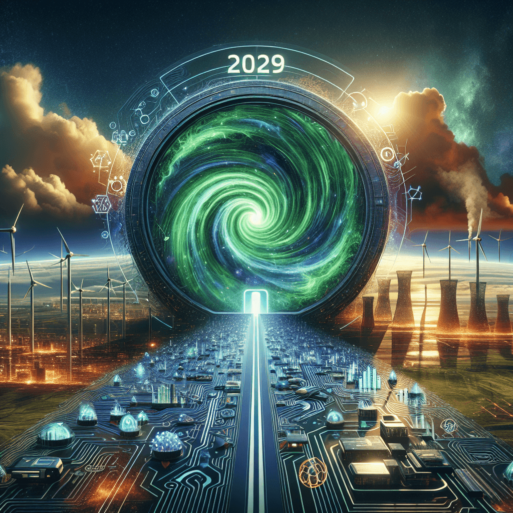 Banner for OpenAI's $500 Billion 'Stargate' Initiative: Powering AI with Green Energy by 2029