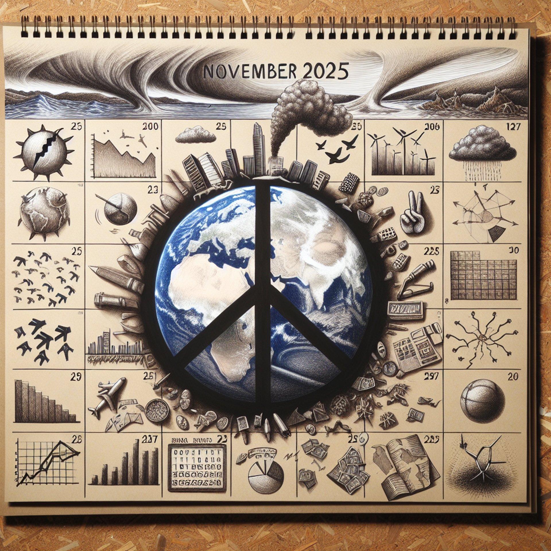 Banner for Global Turmoil in November 2025: Conflicts and Crises Shape the Future