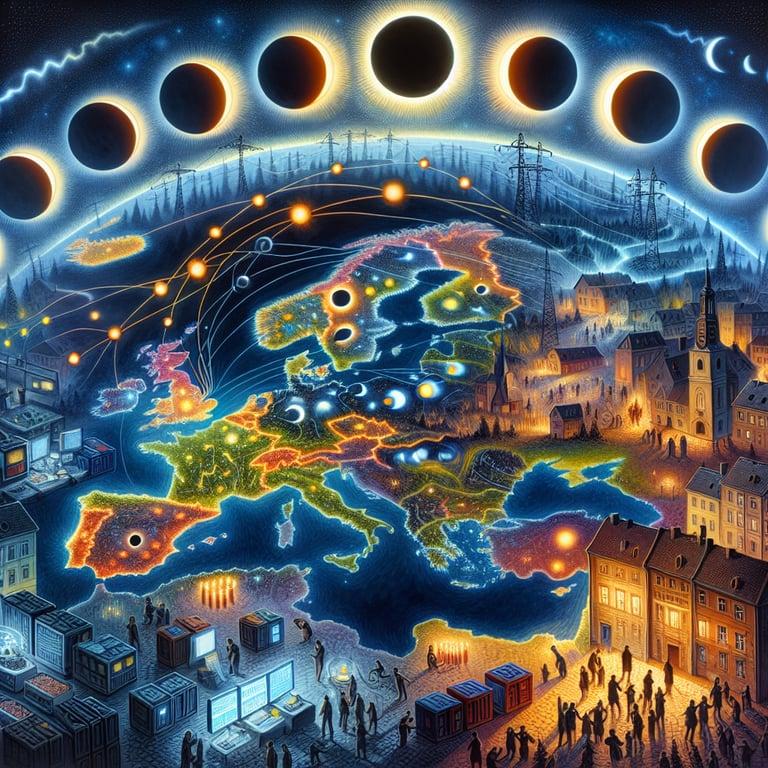 Banner for Europe Prepares for Solar Eclipse-induced Power Blackout