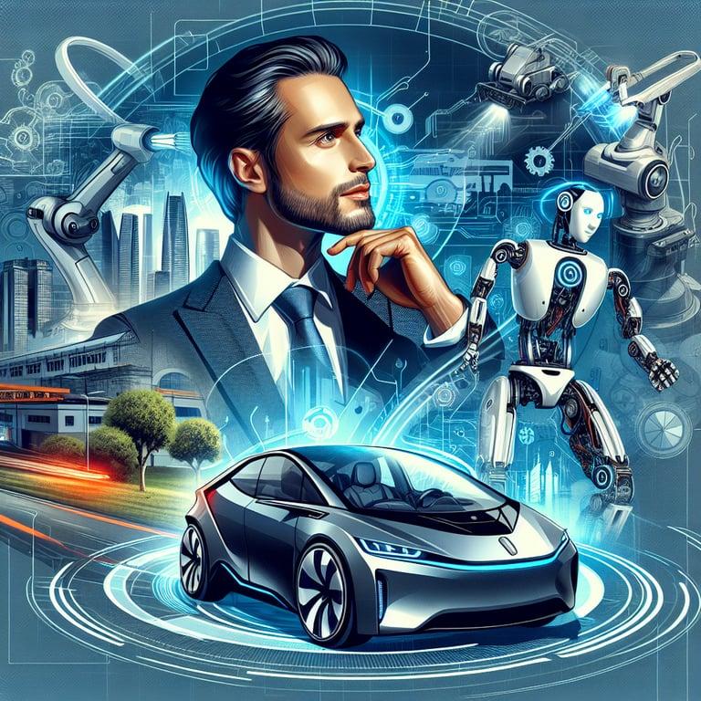 Banner for Elon Musk Predicts the Future: Tesla's Value to be Dominated by Robots, Not Cars!