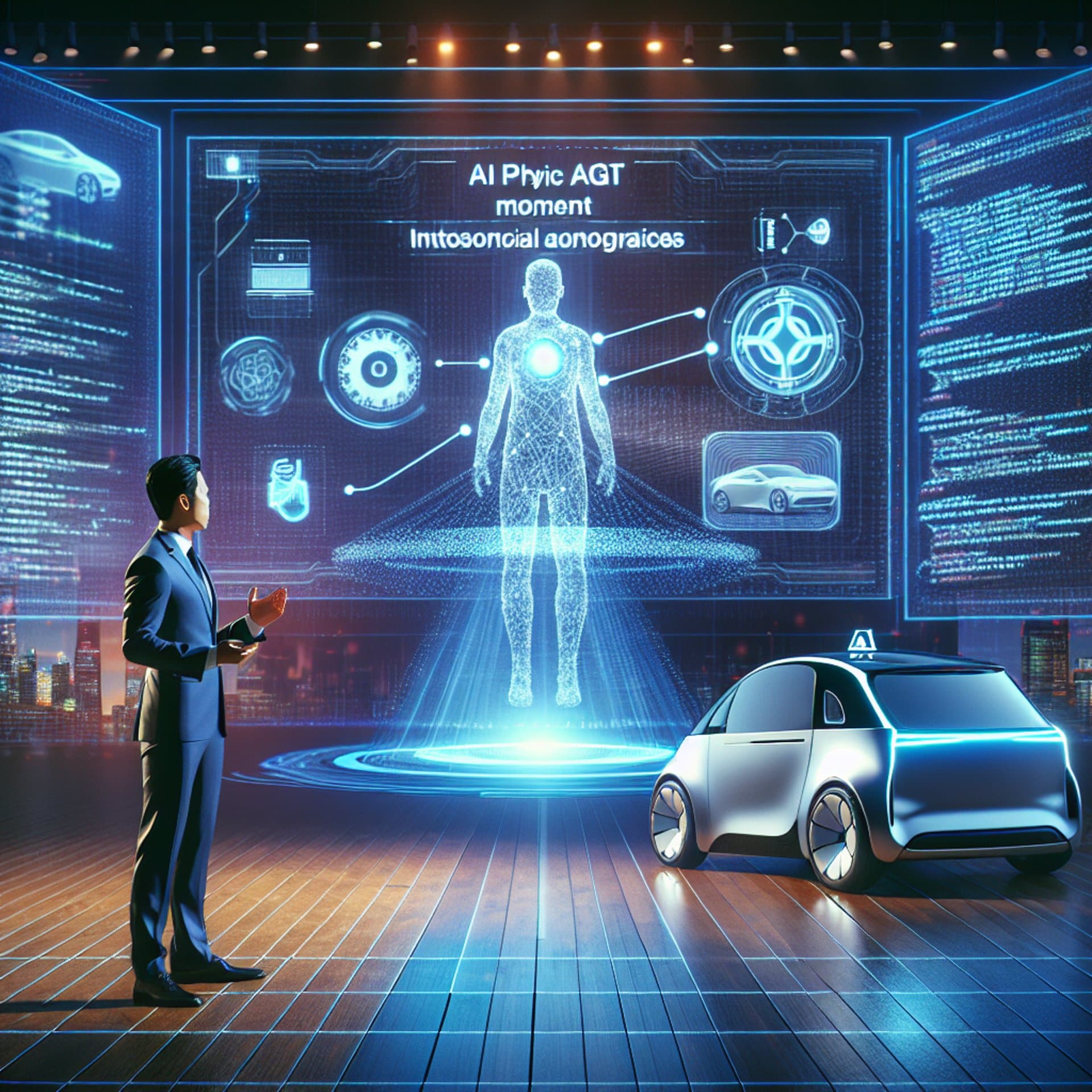 Banner for Nvidia CEO Unveils 'ChatGPT Moment' in Physical AI: The Future of Autonomous Vehicles