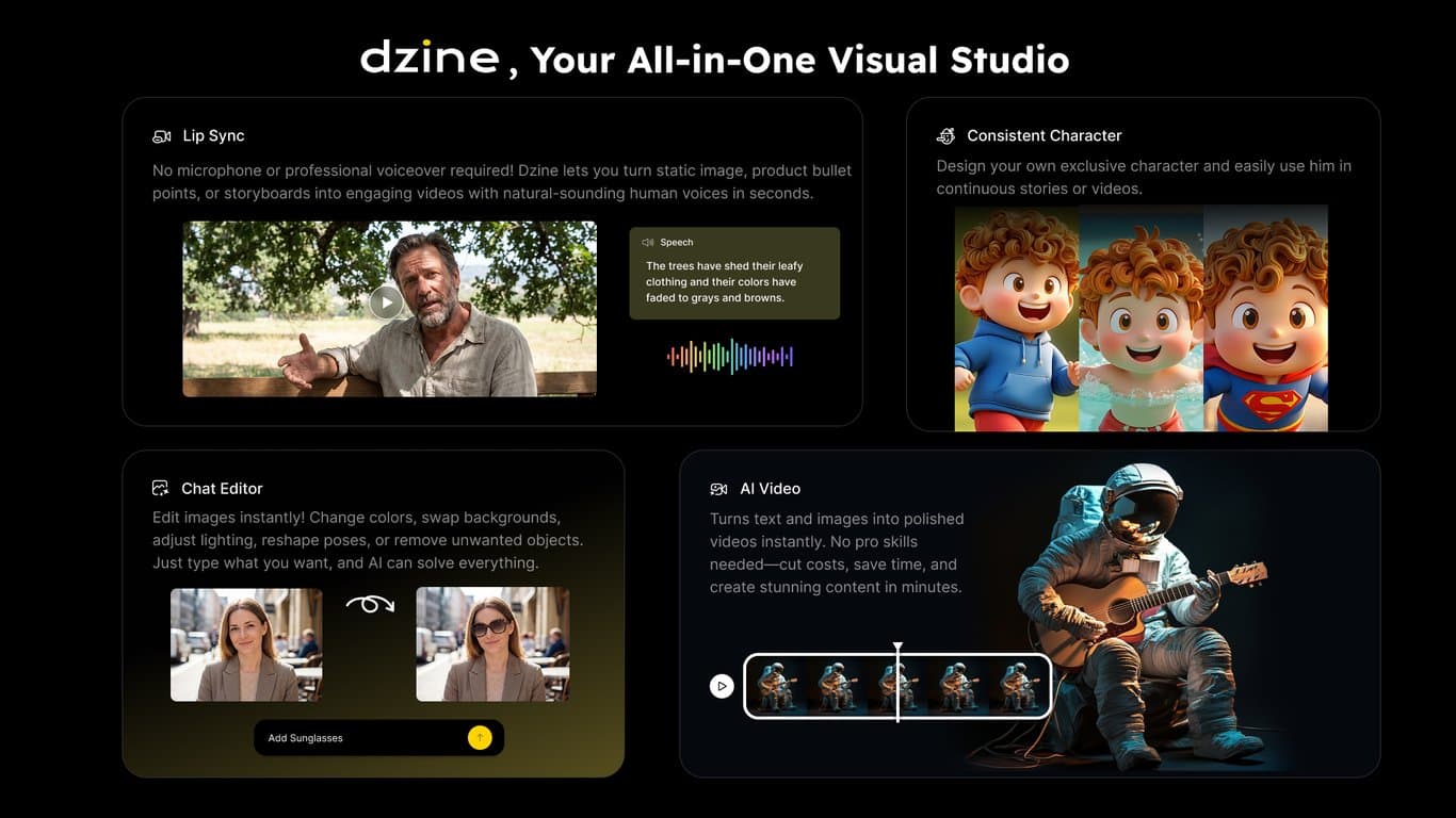 Dzine AI screenshot