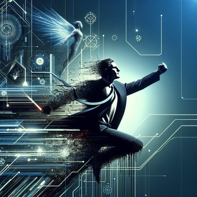 Banner for PerplexityAI Takes on Google with 'Squid Game' Star in Bold New Ad