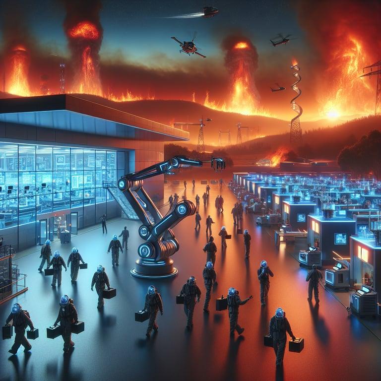Banner for Wildfires Temporarily Ground NASA's Jet Propulsion Laboratory