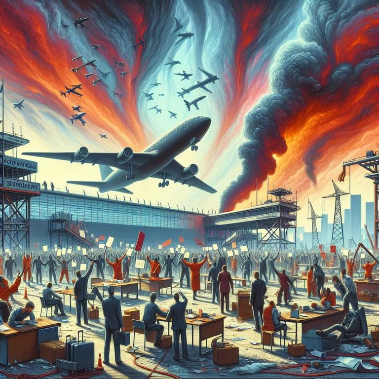Banner for Boeing's $3 Billion Q4 2024 Setback: Strikes, Layoffs, and Contract Chaos