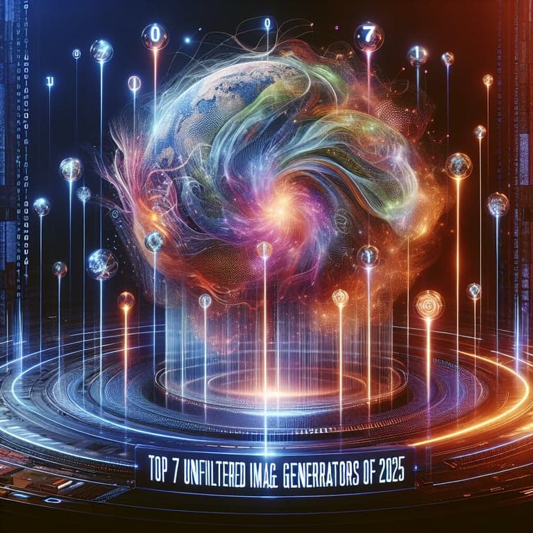 Discover the Top 7 Unfiltered AI Image Generators of 2025!