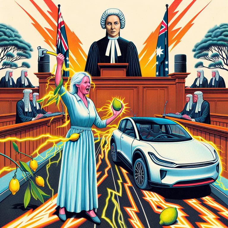 Banner for Tesla's Tribunal Tussle Down Under: NSW Mom's Lemon Battle Triggering Electric Shakedown