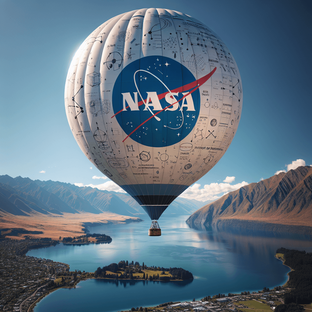Banner for NASA's Super Pressure Balloon Soars High from Wanaka!