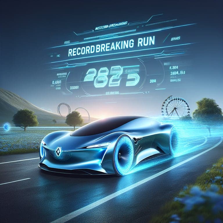 Banner for Renault Filante 2025: Redefining EV Efficiency with a Record-Breaking Run!