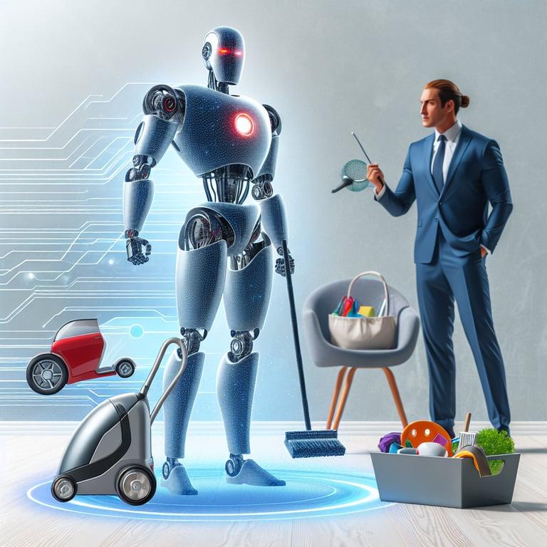 Banner for Elon Musk Unveils Tesla's Humanoid Bot, Optimus, Prone to Doing Chores