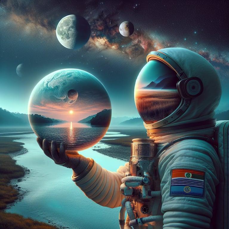 Banner for Assam's Priyanka Rajkakati Sends 'Brahmaputra by Sunrise' to the Moon with NASA