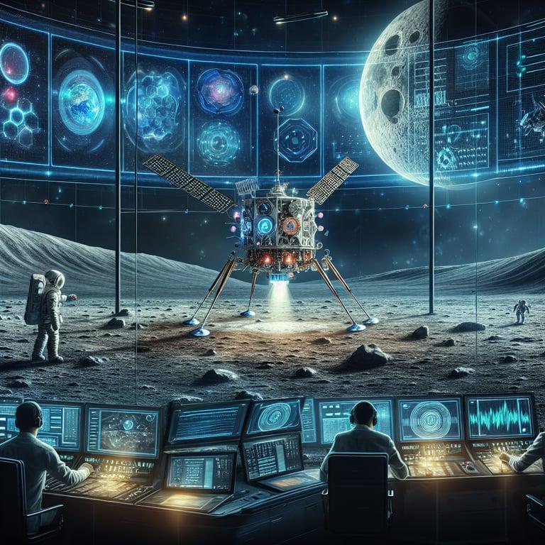 Banner for Intuitive Machines and NASA Team Up for Groundbreaking Lunar Water Hunt