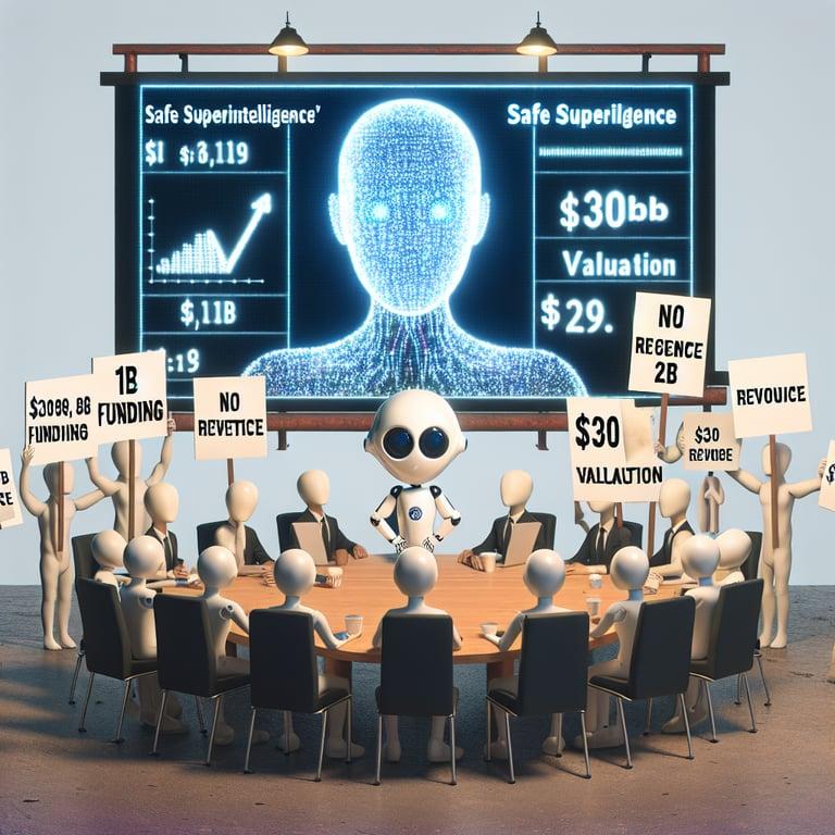 Banner for Safe Superintelligence (SSI) Fetches $1B Funding at a $30B Valuation, Despite No Revenue