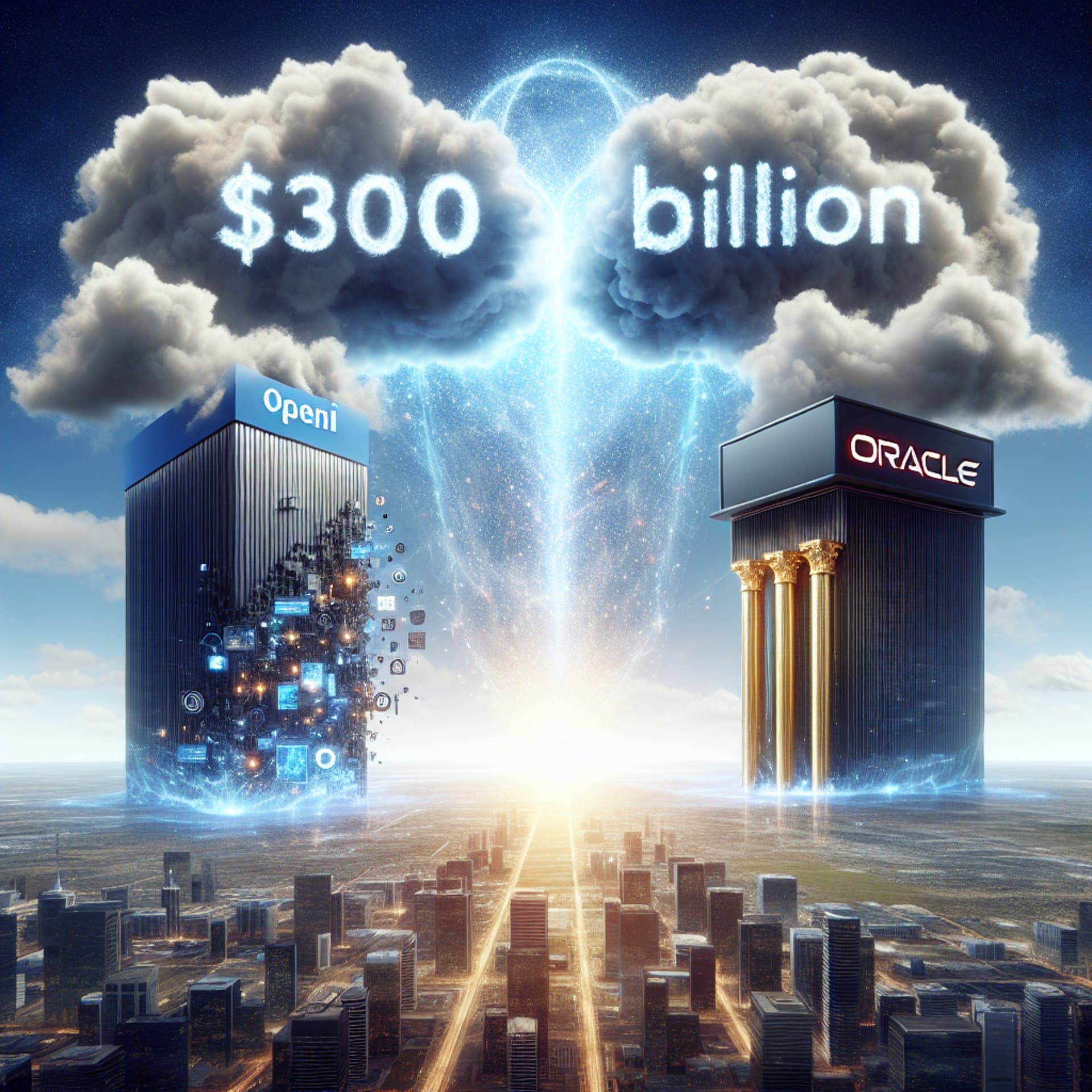 Banner for OpenAI and Oracle's $300 Billion Cloud Power Move: A Game Changer!