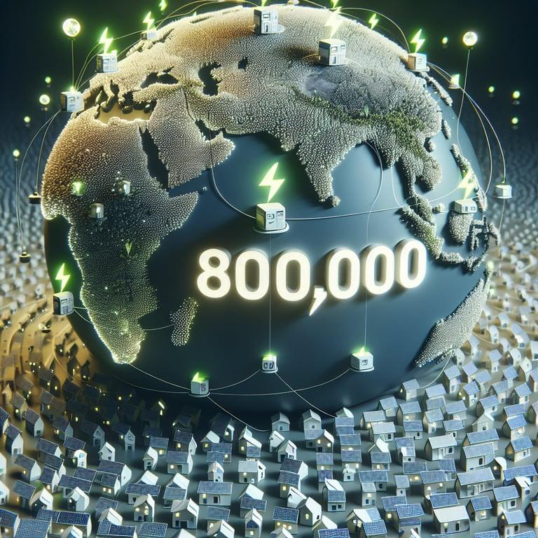 Banner for Tesla's Powerwall Milestone: 800,000 Installations Globally!