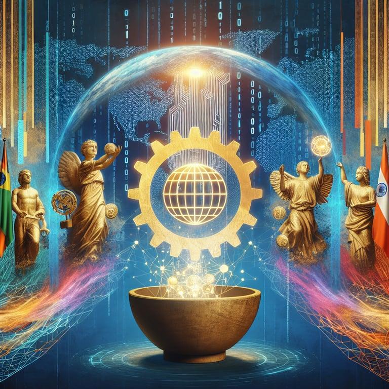 Banner for BRICS Urges UN to Lead AI Regulations