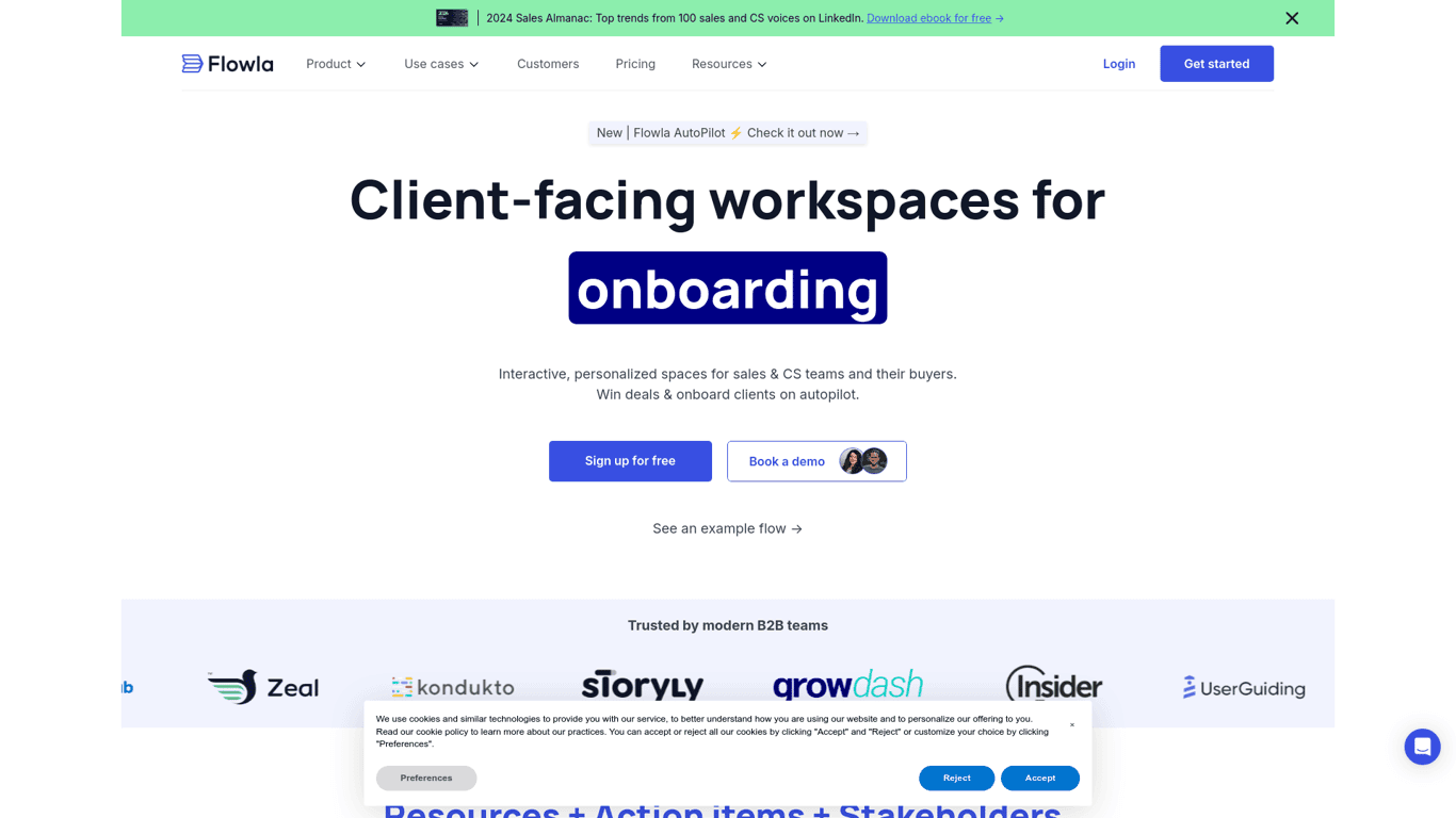 Flowla screenshot