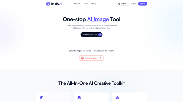 Thumbnail image for Imgifyai.com