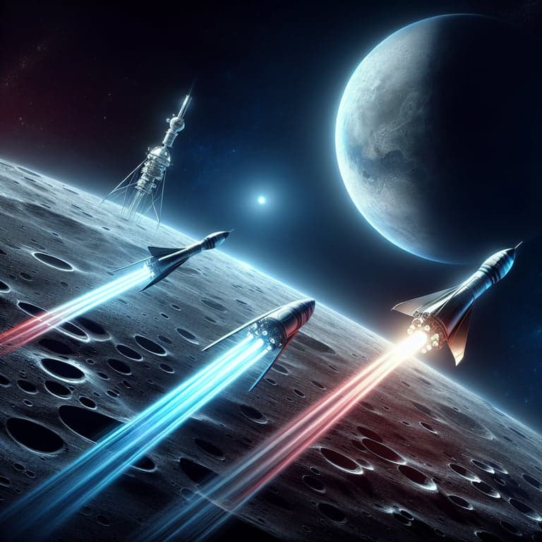 The New Space Race: US and China Compete for Lunar Dominance