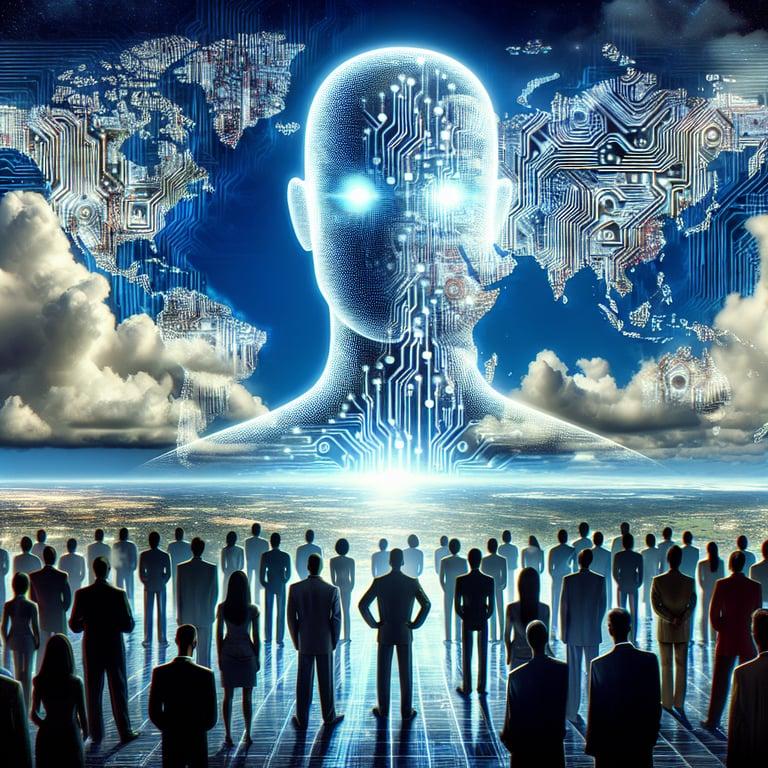 Banner for 2024: The Year AI Took the World by Storm