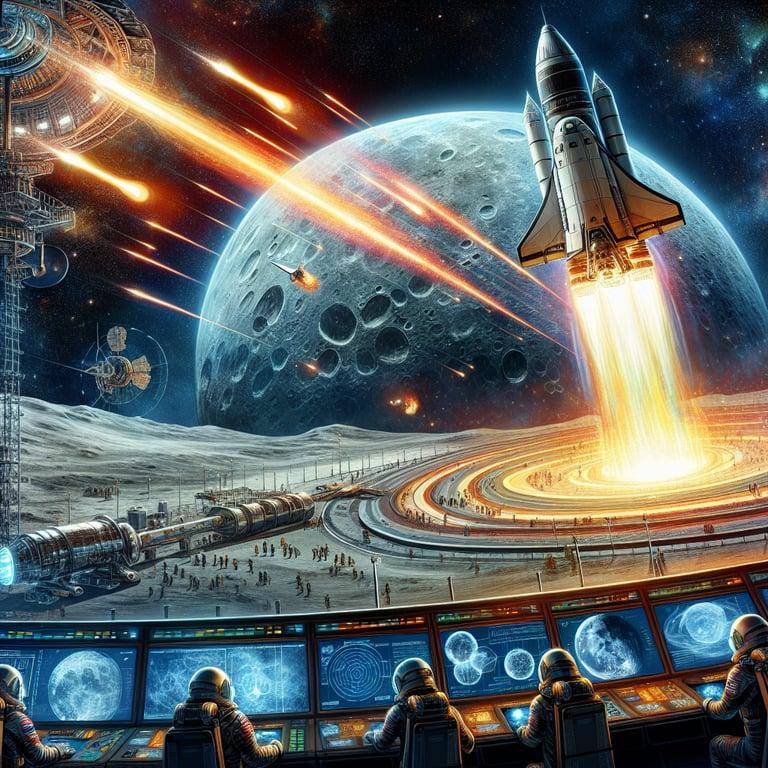 Banner for NASA's IM-2 Mission Launches: Testing the Waters for Human Moonbase