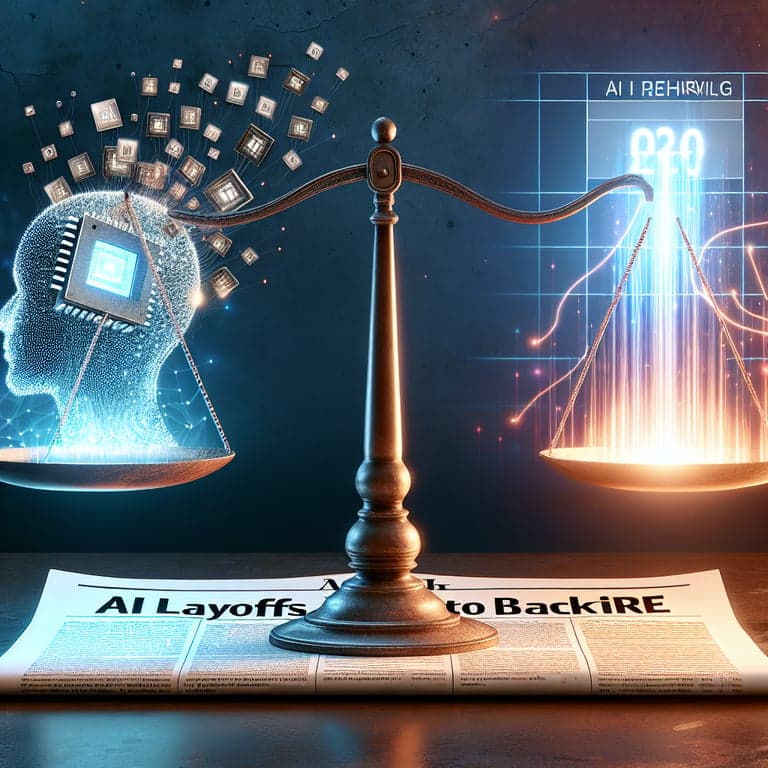AI Layoffs Set to Backfire: The Predicted Rehiring Wave of 2026