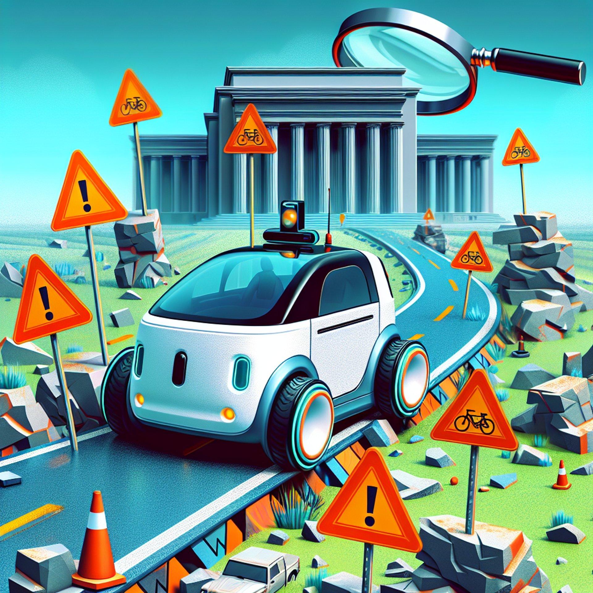 Banner for Tesla's Bold Robotaxi Adventure Hits a Bumpy Road: Traffic Violations Spark NHTSA Scrutiny