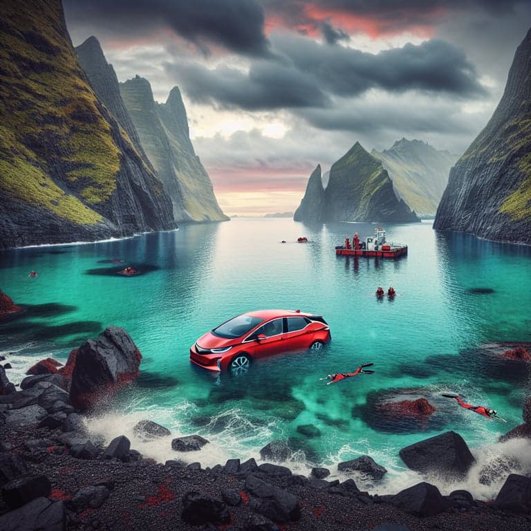 Tragedy Strikes as Missing Man Found in Submerged Tesla in Bodega Bay