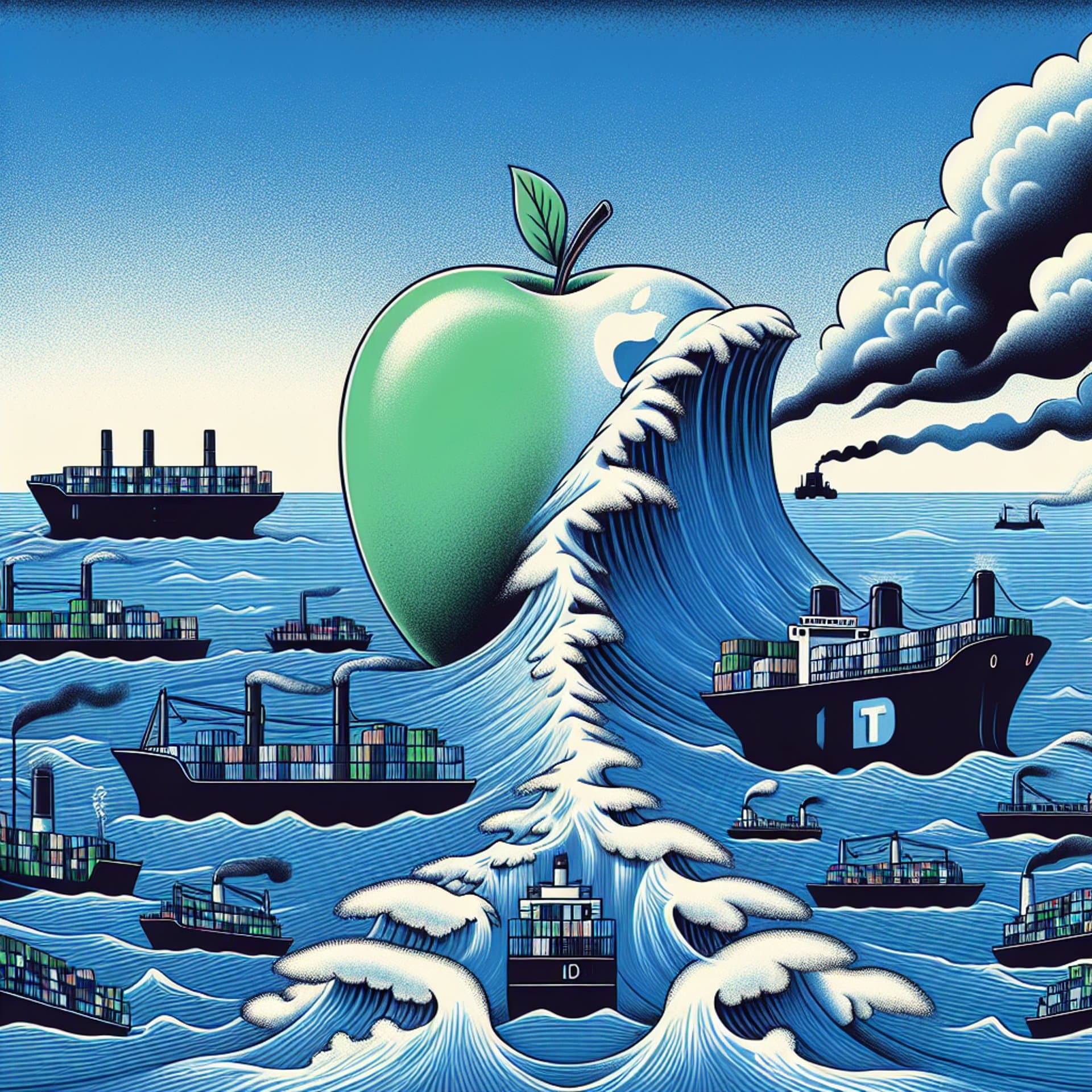 Apple Navigates Trade Troubles with India's Production Shift, Faces AI Development Hurdles