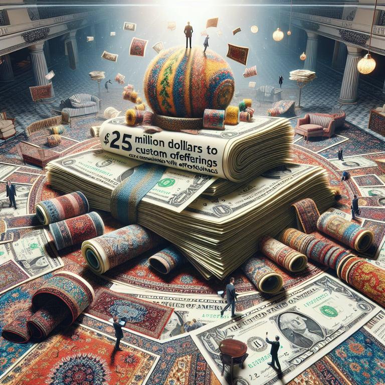 Banner for Ernesta Raises $25M to Revolutionize the Rug Market with Custom Offerings