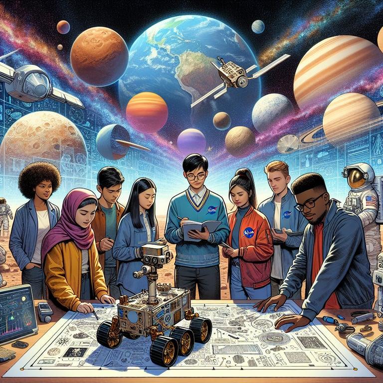 Banner for NASA Invites Student Innovators to Explore the Final Frontier with Rovers!