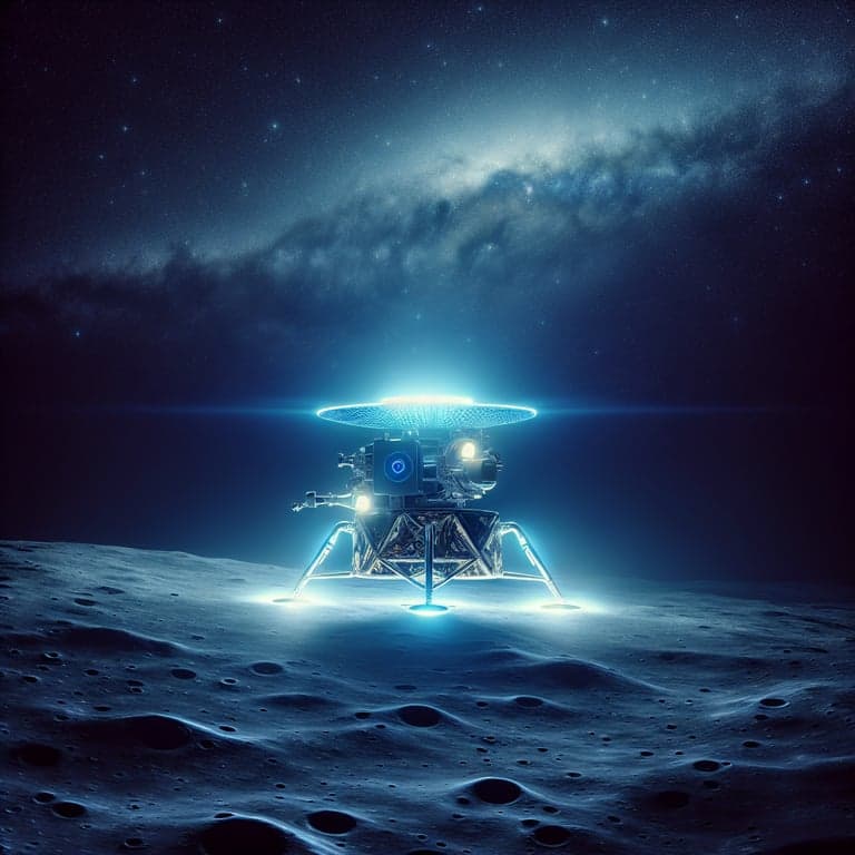 Banner for Firefly Aerospace's Blue Ghost Lander Lights Up the Moon!