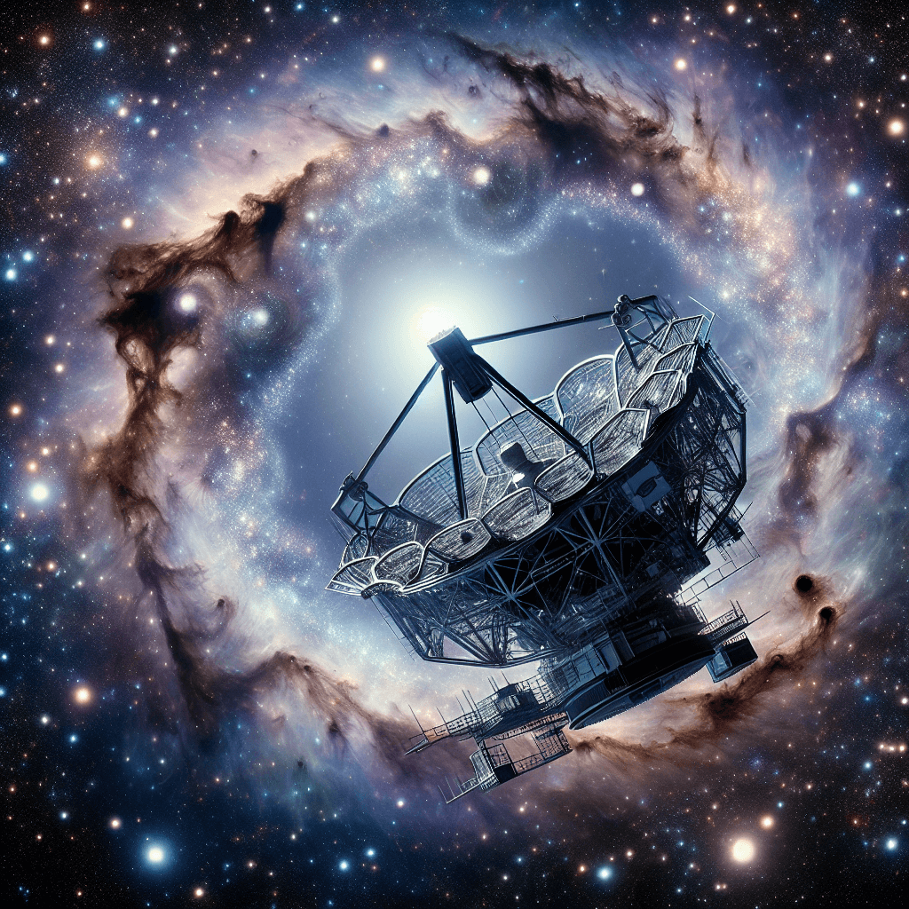 Banner for Webb Telescope's Dazzling Discovery: A 3D Interstellar Dust Marvel!