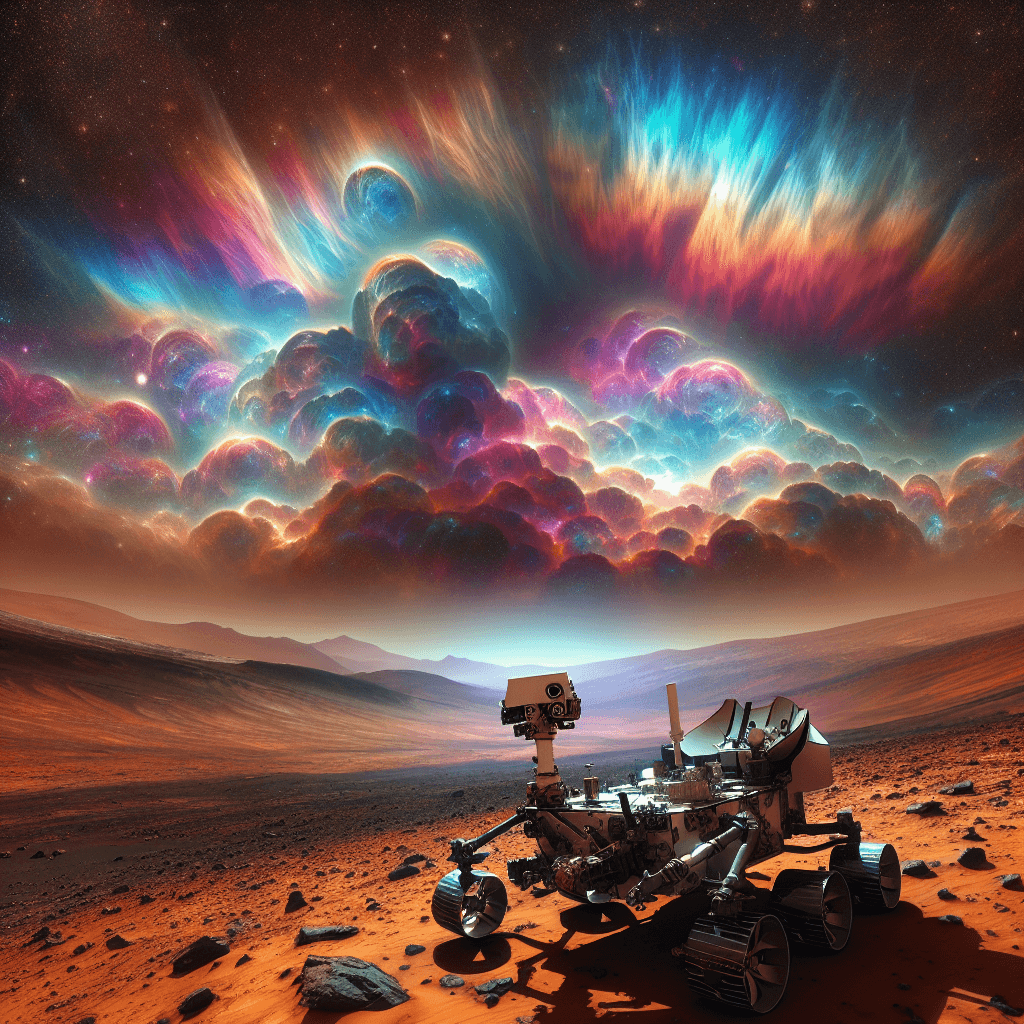 NASA's Curiosity Reveals Spectacular Iridescent Clouds on Mars