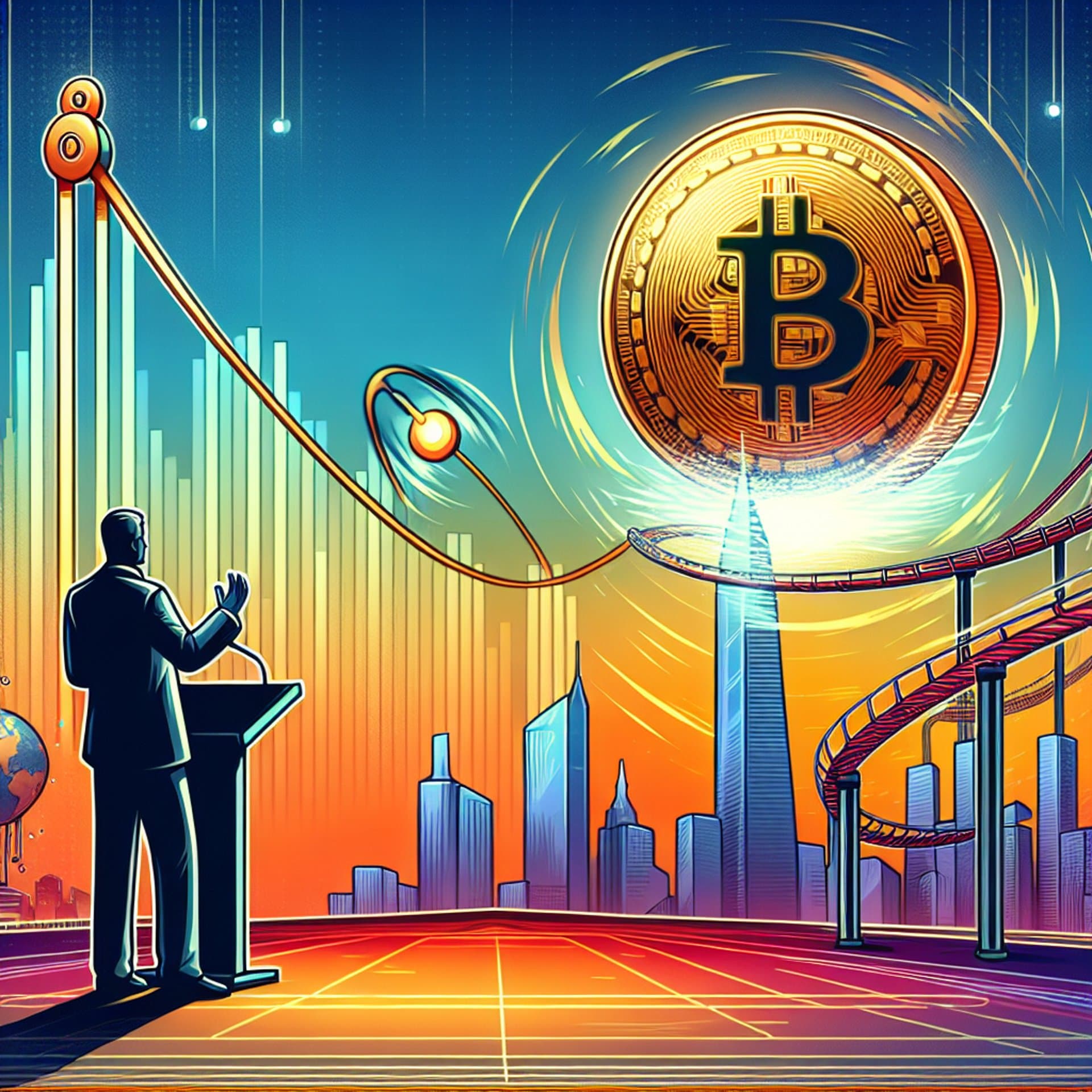 Banner for Donald Trump Declares Crypto Revolution Amidst Bitcoin Swings