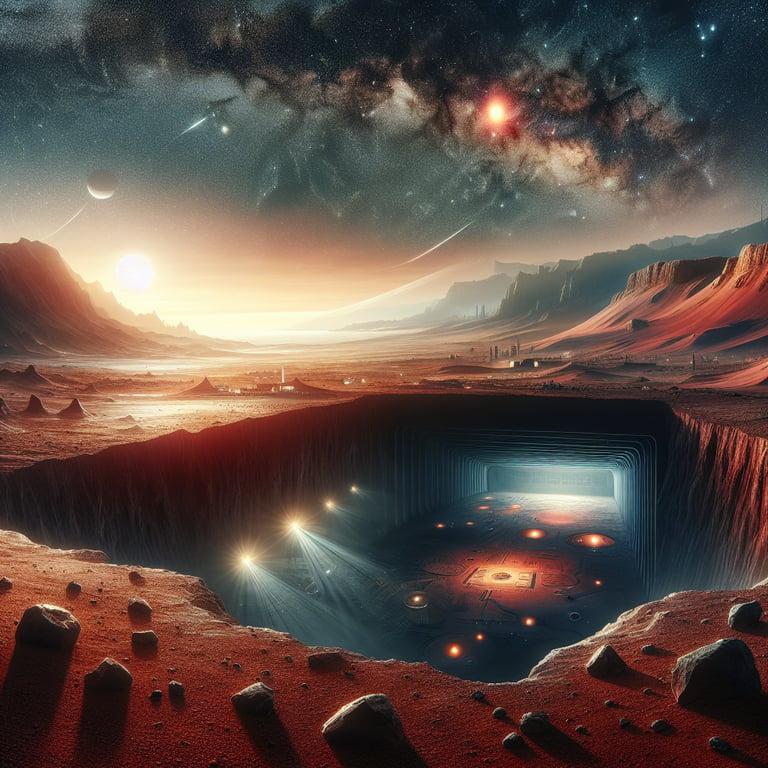 Banner for NASA's Martian Mystery: Is the Red Planet Home to an Underground Alien World?