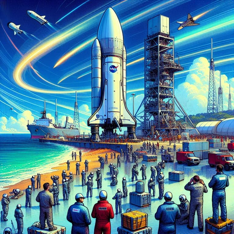 Banner for NASA & SpaceX Fast-Track Crew-10 Launch: Reusable Spacecraft to the Rescue!