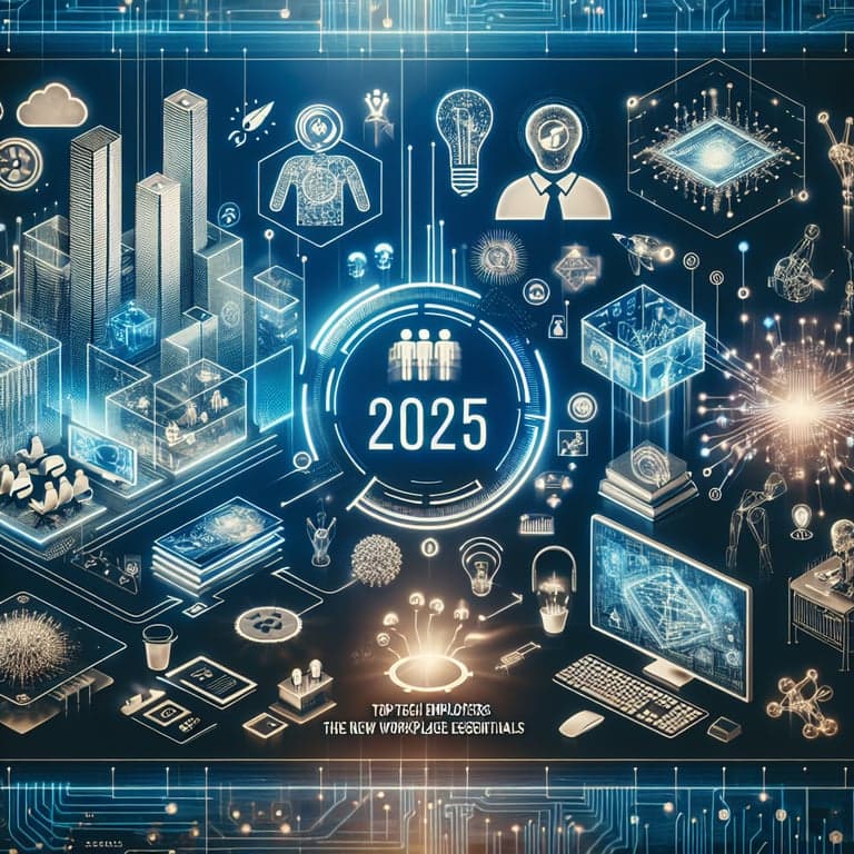 Top Tech Employers to Watch in 2025: The New Workplace Essentials