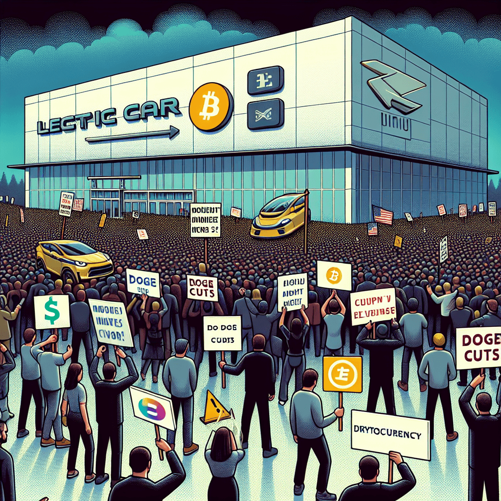 Protests Erupt Near Tesla Dealership Amid Controversy Over 'DOGE Cuts' and Political Ties