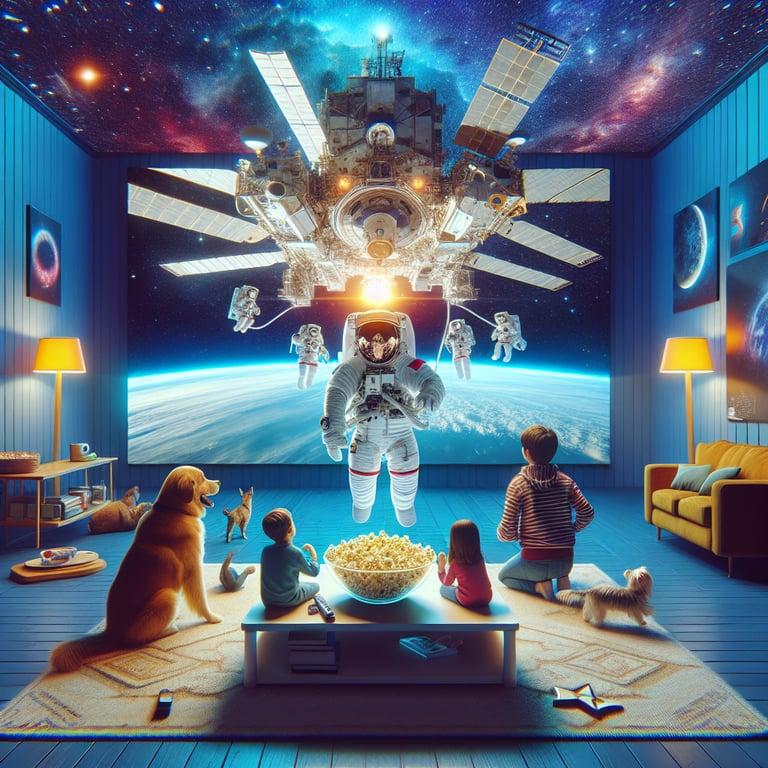 Banner for NASA and Netflix Launch Stellar Streaming Partnership: Spacewalks in Your Living Room!