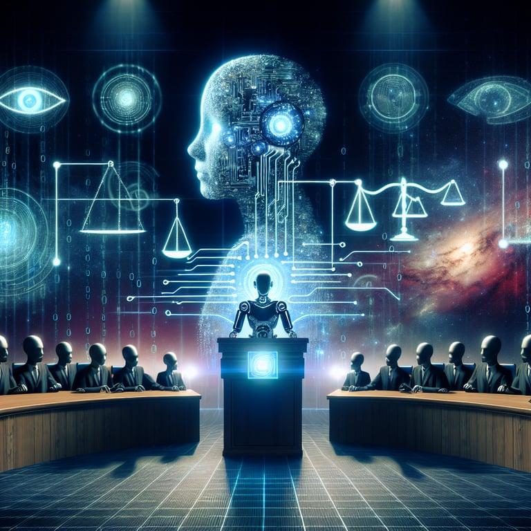 Banner for Court Drama: Can an AI Replica Testify in Court?