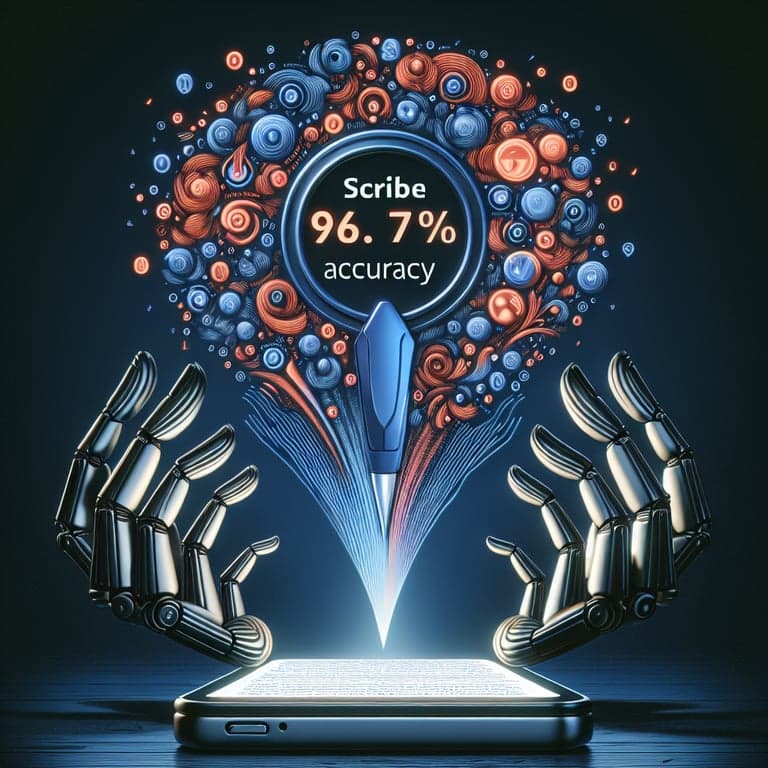 ElevenLabs' New Scribe v1 Leads the Speech-to-Text Revolution with 96.7% Accuracy!