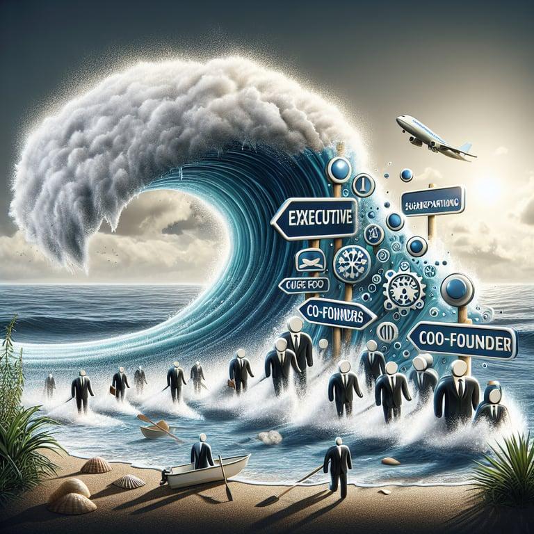 Banner for Wave of Executive Exits Hits Musk's xAI! CFO & Co-founder Depart in Quick Succession