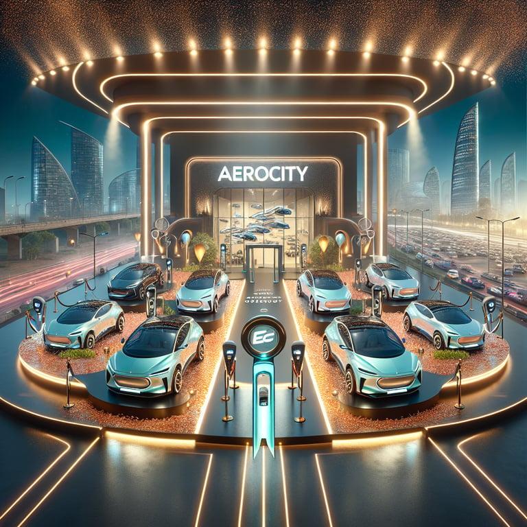 Banner for Tesla Charges into Delhi: New Aerocity Showroom Opens!