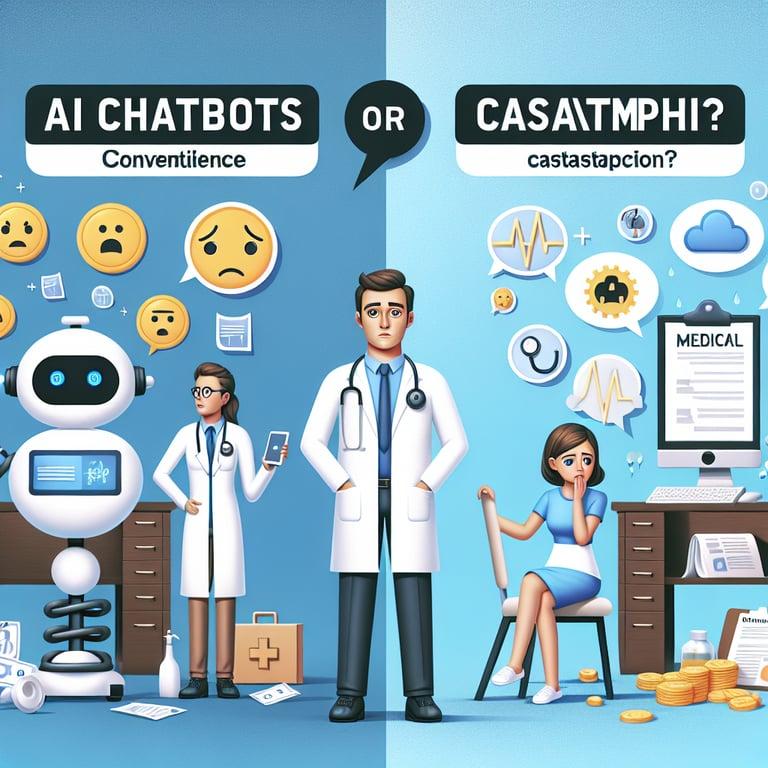 Banner for AI Chatbots in Healthcare: Convenience or Catastrophe?