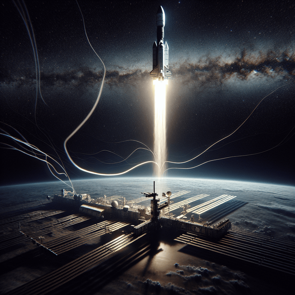 Banner for Ax-4 Mission Launches to ISS Amidst Air Leak Concerns